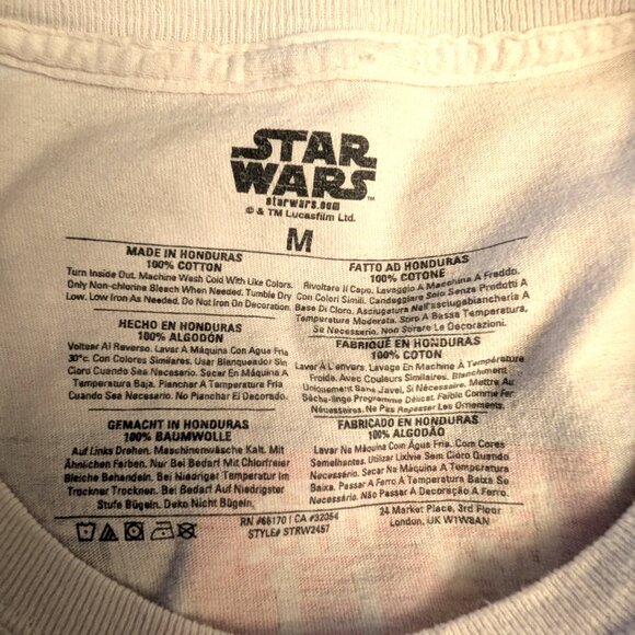 Star Wars x Speed Racer Unisex Size M Double Sided Japanese L/S T-Shirt Top - Picture 8 of 8